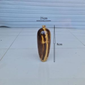 Bình decor bình gỗ trang trí siêu dễ thương làm từ gỗ gụ tự nhiên.