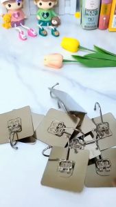 Móc Inox Dán Tường Chịu Lực 5KG Móc Treo Đồ Nặng Dán Tường Chất Lượng Cao