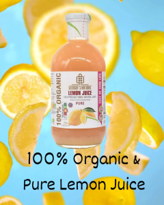 [Georgias Natural] - Lemon Juice 750mL | 100% Pure Organic