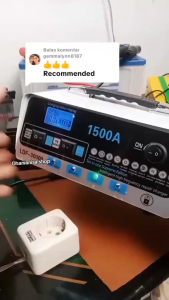 10 In 1 Upgrade Intelligent Car Battery Charger 12V 24V Pulse Repair Battery Fast Charging 1500A