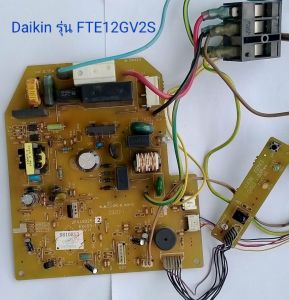ชุดแผงวงจรแอร์ Daikin ( 2P049225-2 ) Part No: 125987J 1259874L  1171998L อะไหล่แท้ อะไหล่ถอด