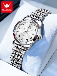 OLEVS | Automatic Waterproof Luminous Large Numeral Quartz Watch