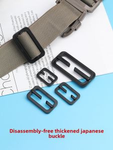 Thickened Nylon Plastic Backpack Buckle Ring Accessories No Sewing Required Day Word Buckle Hardware for Home Fabric Sewing