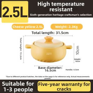 COOKER KING | Heat-Resistant Stove-Safe Ceramic Casserole