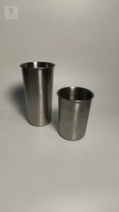 Gelas Air Minum 280ml Mug Cangkir Minum Bulat Stainless Tahan Panas SNY