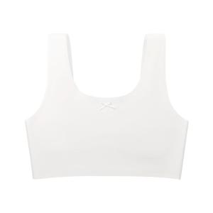 Coco Smart | เสื้อชั้นในเด็กผู้หญิง ทรงบาง เด็กวัยเตาะแตะ ชุดชั้นในไร้ตะเข็บ เสื้อกั๊กเด็กผู้หญิง ชุดชั้นในวัยรุ่น ไร้โครง สำหรับเด็กอายุ 9-12 ปี