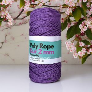 BENANG RAJUT POLY ROPE 2 MM 200 GRAM