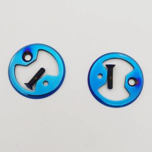 2 Bộ Đế Bàn Đạp Titan Cho Xe Đạp MTB Tương Thích Với Wahoo SpeedPlay Bow Tie Fit Cleats Dòng Pro Comp Zero Aero Nano