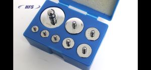 M2 Class Scale Balance Calibration Weight Set 8pcs 10-500g Precision Steel Scale Calibration Weight for Digital Scale Balance Jewellery Scale