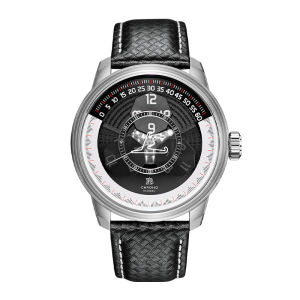 Shanghai | FAB Series Magic Colors Novel Reading Night Luminescence Automatic Mechanical Watch Fluorine Rubber Strap