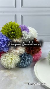 Pom-Pom Dandelion X1 Artificial Dekorasi rumah/ Bunga artificial/ Bunga Dekor/ Bunga Pajangan