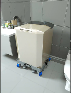 Chân Đế Máy Giặt Và Tủ Lạnh - Kệ Đa Năng Có Bánh Xe và Trụ Bám Chắc Chắn