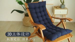 NiftyHome เบาะรองนั่ง ท็อปเปอร์รองนั่งเก้าอี้ แบบยาวเพิ่มความหนา ดีไซน์สวยงาม ทันสมัย ดูแลรักษาง่าย นุ่มสบาย มีความฟูเด้ง ขนาด 45-48x117-120 cm.