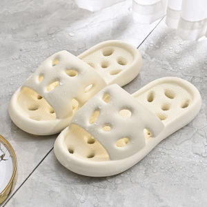 MONLEYTA | Super Anti-Slip Bath Slippers Womens Indoor Home Shower Summer New Style Hollow Out Drainage Couples EVA Couples Slippers