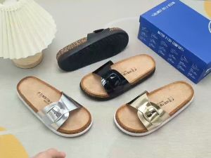 WATER FISH Brand 2024 Women's Fashion Non-Slip Slippers & Soft Buckle Adjustable Strap Sandals