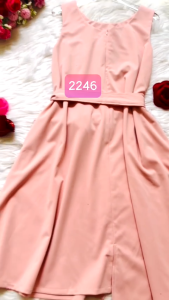 "🎀MYDU SALE | MS 2246 đầm thun thắt eo – thiết kế xẻ tà duyên dáng tôn dáng chuẩn mặc cực thoải mái.
