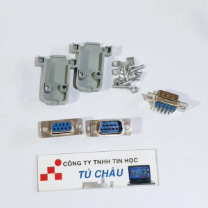 Đầu hàn COM 9 (DB9F - 9M): Đầu Com 9 Lổ Cái (DB9F-9M) / Đầu Com 9 Kim Đực (DB9M - 9M)