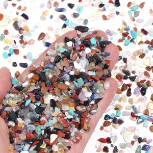 Natural Stones Gravel Crystals Chip Quartz Ore Minerals Reiki Healing Tumbled Agates Specimen Aquarium Fish Tank Home Decoration