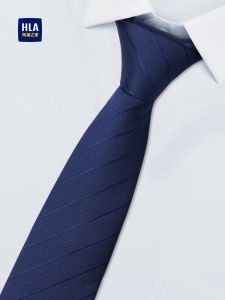 HLA | Mens Easy-on Blue Business Tie
