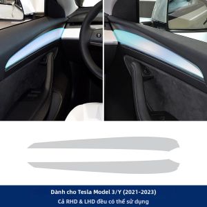 Tesla Model 3/Y 2021-2023 Nội Thất Ô Tô TPU Bảo Vệ Chống Trầy Xước Phim Trong Suốt Miếng Dán Bảo Vệ Chống Rách Phụ Kiện