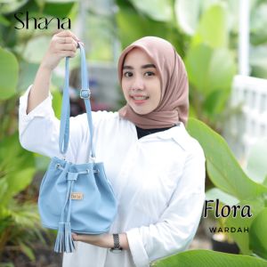 SLINGBAG FLORA BY SHANA / TAS FLORA BY SHANA TAS WANITA ANTI AIR PREMIUM