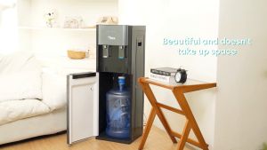 Tixx Water Dispenser Hot and Cold Bottom Load 600W Freestanding Automatic Water Pump Fast refrigeration
