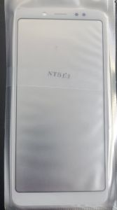 Kính ép liền keo Redmi Note5 trắng
