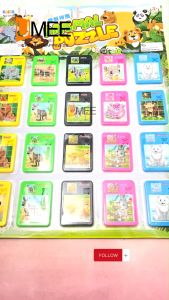 20Pcs Party Gift Gaming Picture Animals Puzzle Pad for Party Gift Loot-bag filler