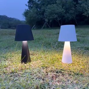 LED MINI Night Light With Touch Switch Wooden Cute Mushroom Bedside Table Lamp For Bedroom Childrens Room Sleeping Night Lamps
