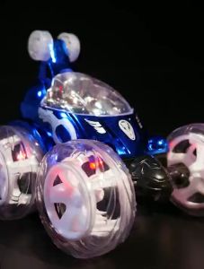 รถบังคับวิทยุ รถของเล่น รถตีลังกา รถบังคับแบบชาร์จแบตเตอร์รี่ มีเสียงเพลง มีไฟ ตีลังกาได้360องศา รีโมท สินค้าพร้อมส่ง