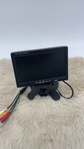 Car Truck BUS 7 Inch12V 24V HD LED Stand Monitor Screen with Rear View Reverse Backup Camera Parking Kit Combo Home CCTV