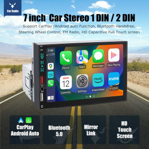 ESSGOO Car Radio 1 Din 7" Bluetooth Sensitive Mirror Link Central Multimidia MP5 Receiver Bluetooth FM USB/AUX automotivo Sound