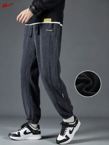 Warrior | Corduroy Loose-fitting Long Pants For Autumn Spring New Thickened Fashion Sporty Jogger