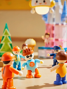 [2026 NEW ARRIVAL] Mideer Magnetic Figure Blocks Set – Kids Magnetic Tiles Character Expansion Toy