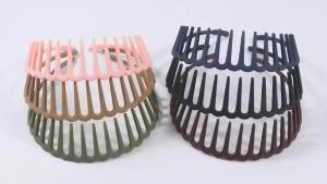 LAPOHI 6 PCS Zig Zag Headbands for Women and Girls Shark Teeth Plastic Hair Band 90s Non Slip Comb Spike Clear Headband