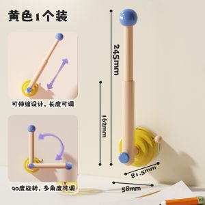 Bathroom Suction Cup Hair Tie Storage Rack No Drilling Needed Hairband Holder Elastic Band Organizer Jewelry Stand