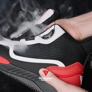 Sepatu Boot Motor Sunmori Touring Adventure Racing Motowolf MDL 0203
