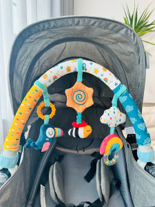 Newborn Baby Crib Clip Bed Bell Toy Baby Car Clip 0-1 Years Old Car Childrens Seat Pendant Stroller Comfort