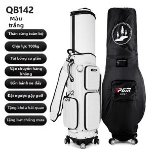 PGM | Túi Golf 4 Bánh Xe Vỏ Cứng Có Thể Mở Rộng Sức Chứa Lớn Ký Gửi