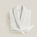 Pure Cotton Hotel Bathrobe Long Women's Style Absorbent Towel Material Couples Robe Sleepwear Adult Size Home Textile. 