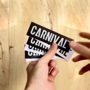 สติกเกอร์ CARNIVAL เกรดพรีเมี่ยม (สติกเกอร์ PVC 3M คุณภาพดีที่สุด)