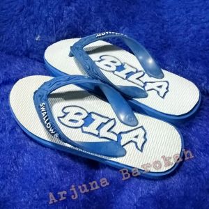 Sandal ukir swallow nama bisa custom costum sesuai permintaan