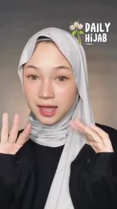 PASHMINA KAOS // PASHMINA KAOS RAYON SUPER // PASHMINA OMAN (TURKEY SHAWL) Muslim Jilbab Instan Kerudung Dewasa