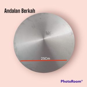 Loyang/wajan/leker crepes semi otomatis uk 25cm "wajan saja"