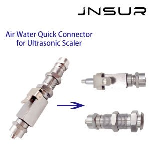JNSUR Dental Unit Metal Spare Parts Water Valve Hexagon/ Square Pressure F /T Type Water Control Regulating Total Air Switch
