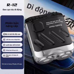 MONLEYTA | Máy tỉa râu điện tử mới của Đức 2024 dành cho nam mini di động không để lại vết đen tặng bạn trai máy rửa toàn thân bảo hành 12 tháng