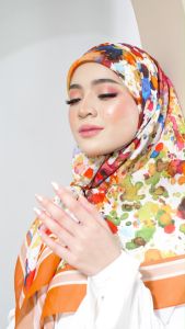KEKABOO Tudung Bawal Premium Printed Koleksi Eid Adha / Rosabelle / 1.0 Bidang 45 Cotton (READY STOK)