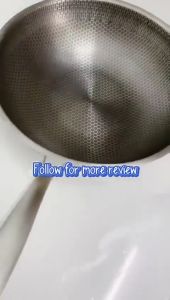 HOMEPRO - FRYPAN HONEYCOMB Stainless Steel Berkualitas / Diameter 24CM