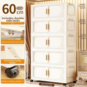SHIHE | Foldable No-assembly Multi-purpose Storage Cabinet