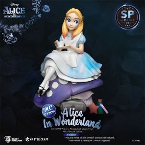 Alice in Wonderland Cheshire Cat Statue Figurine Gifts for Qixi Festival